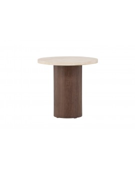 STOLIK KAWOWY MEGG 50 CM BEŻOWY