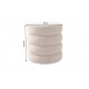 PUF VOGUE  41 CM WELUR BEŻOWY