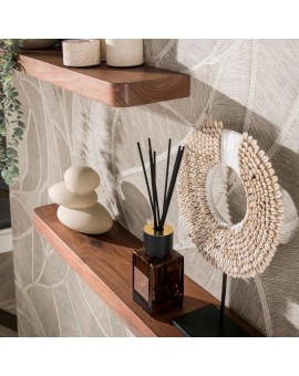ZESTAW P&Oacute;ŁEK ŚCIENNYCH MOLLY 60X12 CM AKACJA BRĄZOWA &ndash; 3szt.