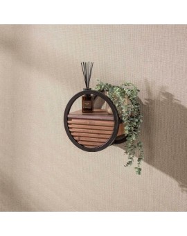 P&Oacute;ŁKA ŚCIENNA LUCA 30 CM AKACJA BRĄZOWA