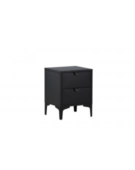 SZAFKA NOCNA PIRING 45X40 CM CZARNA
