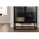 WITRYNA GARIS 70X40 CM CZARNA