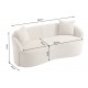 SOFA 2-OSOBOWA 180X 75 CM ELEMENTAL BOUCLE BEŻOWA