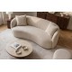 SOFA 2-OSOBOWA 180X 75 CM ELEMENTAL BOUCLE BEŻOWA