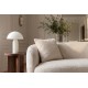 SOFA 2-OSOBOWA 180X 75 CM ELEMENTAL BOUCLE BEŻOWA