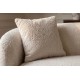 SOFA 2-OSOBOWA 180X 75 CM ELEMENTAL BOUCLE BEŻOWA