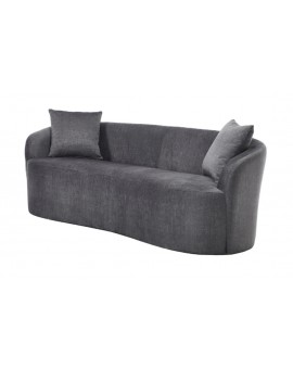 SOFA 2-OSOBOWA 178X70 CM ELEMENTAL WELUR SZARA