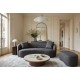 SOFA 2-OSOBOWA 178X70 CM ELEMENTAL WELUR SZARA