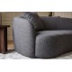 SOFA 2-OSOBOWA 178X70 CM ELEMENTAL WELUR SZARA