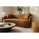 SOFA 2-OSOBOWA 178X70 CM ELEMENTAL WELUR MUSZTARDOWA