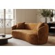 SOFA 2-OSOBOWA 178X70 CM ELEMENTAL WELUR MUSZTARDOWA