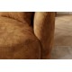 SOFA 2-OSOBOWA 178X70 CM ELEMENTAL WELUR MUSZTARDOWA