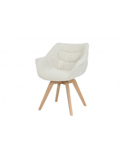 KRZESŁO OBROTOWE DUTCH COMFORT BOUCLE BEŻOWE