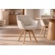 KRZESŁO OBROTOWE DUTCH COMFORT BOUCLE BEŻOWE