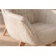 KRZESŁO OBROTOWE DUTCH COMFORT BOUCLE BEŻOWE