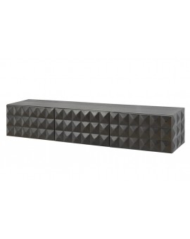 SZAFKA RTV VULCANO 160X35CM MANGO CZARNA