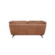 SOFA 2-OSOBOWA II PARMA BRĄZOWA SKÓRA
