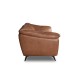 SOFA 2-OSOBOWA II PARMA BRĄZOWA SKÓRA