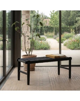 ŁAWKA NOBEL 110X38 CM CZARNA