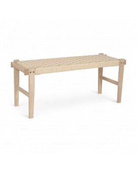 ŁAWKA NOBEL 110X38 CM BIELONA