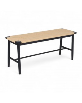 ŁAWKA PRIME 110X35 CM CZARNO-BEŻOWA