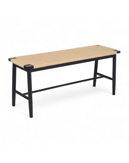 ŁAWKA PRIME 110X35 CM CZARNO-BEŻOWA