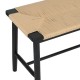 ŁAWKA PRIME 110X35 CM CZARNO-BEŻOWA