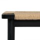 ŁAWKA PRIME 110X35 CM CZARNO-BEŻOWA