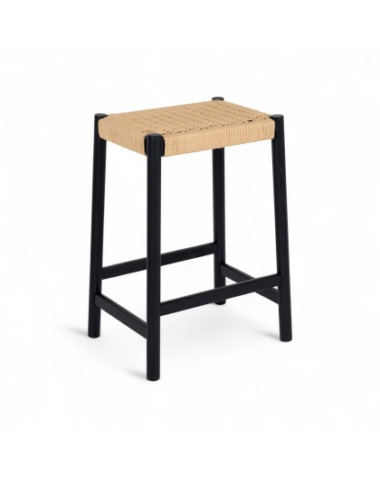 HOKER IDA 66 CM CZARNO-BEŻOWY