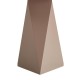 STOLIK KAWOWY AURA 50 CM BRĄZOWY