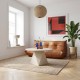 STOLIK KAWOWY AURA 80 CM BIAŁY