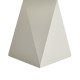 STOLIK KAWOWY AURA 80 CM BIAŁY