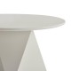 STOLIK KAWOWY AURA 50 CM BIAŁY