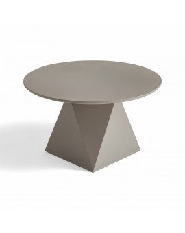 STOLIK KAWOWY AURA 80 CM SZARY