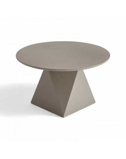 STOLIK KAWOWY AURA 80 CM SZARY
