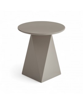 STOLIK KAWOWY AURA 50 CM SZARY