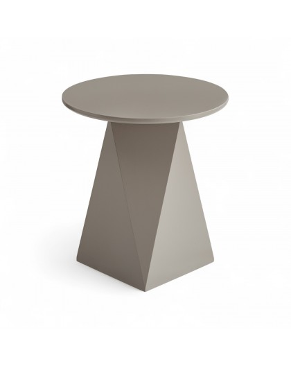 STOLIK KAWOWY AURA 50 CM SZARY