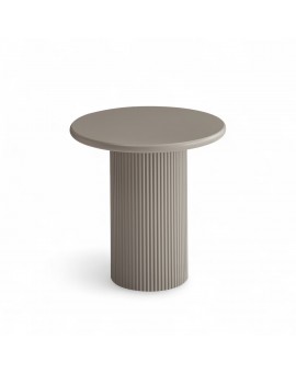STOLIK KAWOWY WAVE 50 CM SZAROBEŻOWY