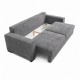 SOFA ROZKŁADANA 3-OSOBOWA ELZA 240X100 CM