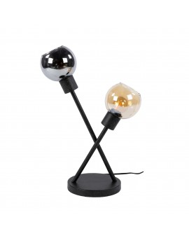 LAMPA STOŁOWA ICARDI METALOWA ANTRACYT