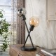 LAMPA STOŁOWA ICARDI METALOWA ANTRACYT