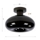 LAMPA SUFITOWA PERI SZKŁO BRĄZOWE