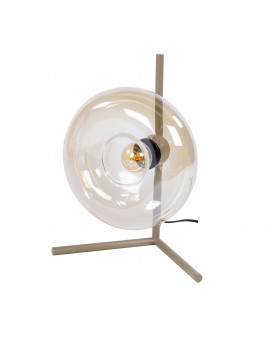 LAMPA STOŁOWA II PERI SZKŁO BURSZTYNOWE
