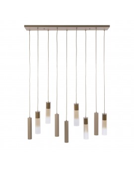 LAMPA WISZĄCA II SOREN METALOWA BEŻOWA