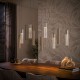 LAMPA WISZĄCA II SOREN METALOWA BEŻOWA
