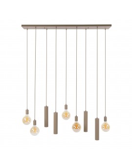 LAMPA WISZĄCA II AMANDA METALOWA BEŻOWA