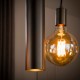 LAMPA WISZĄCA II AMANDA METALOWA BRĄZOWA
