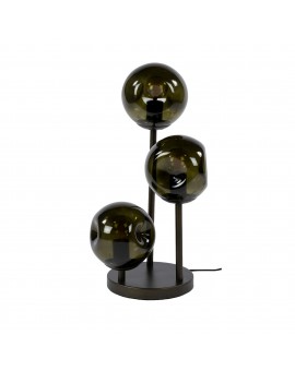 LAMPA STOŁOWA II NOTTE METALOWA BRĄZOWA