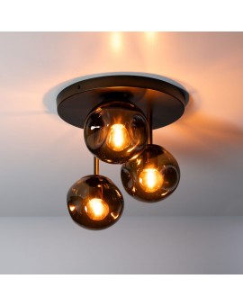 LAMPA SUFITOWA II NOTTE METALOWA BRĄZOWA