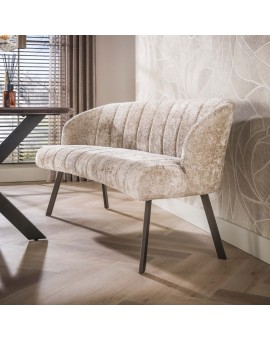 ŁAWKA DORIS II 190 CM BOUCLE BEŻOWA